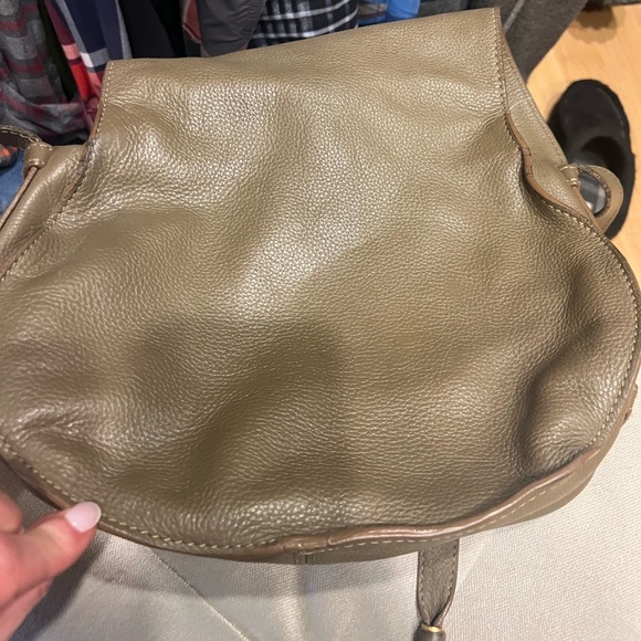 CHLOÉ Olive Green Saddle Bag - great condition, no scratches or marks - Picture 9 of 9